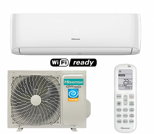 Кондиционер настенный Hisense AS-09UW4RYRCA05 WI-FI от интернет-магазина ClimateON